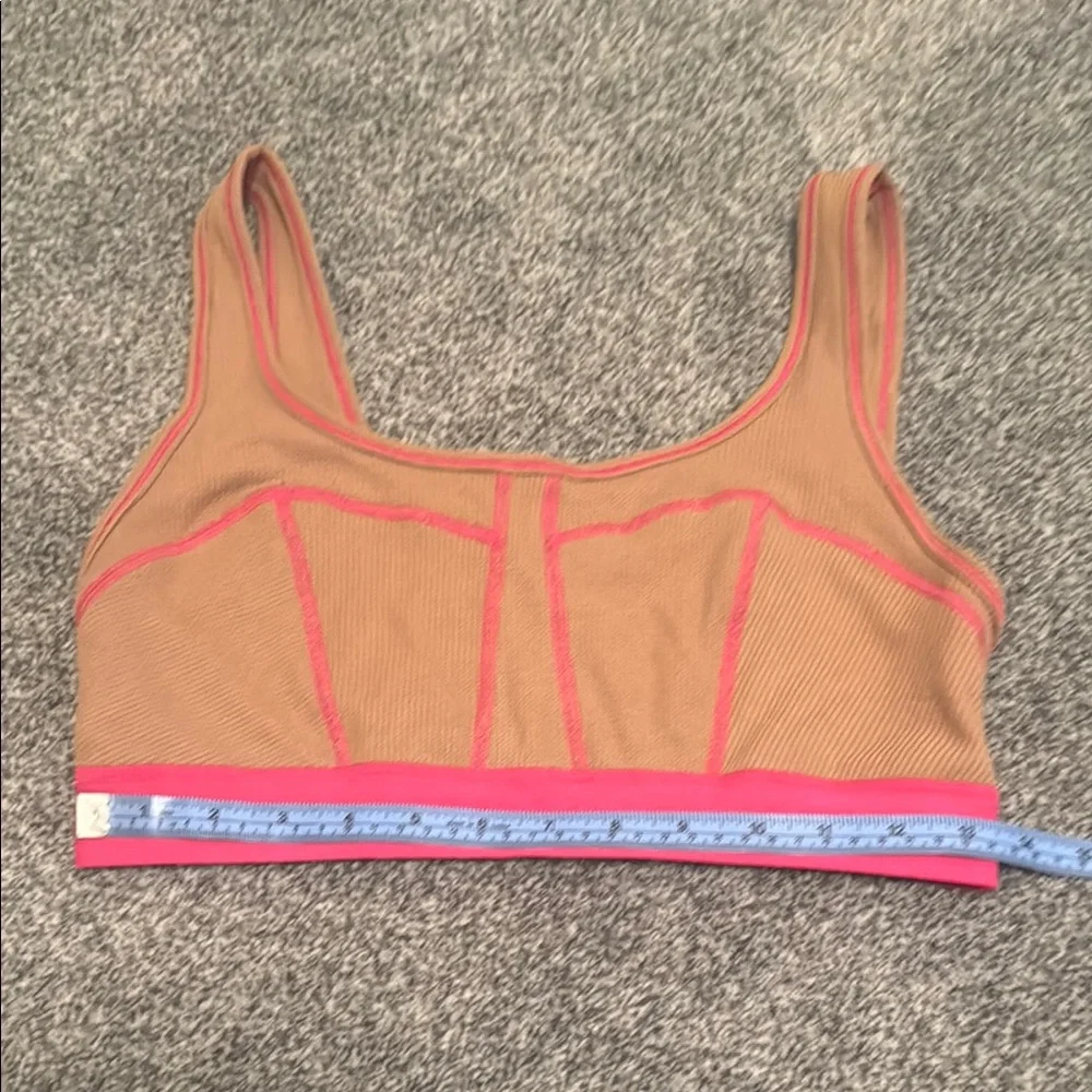 Fabletics Tan and Pink Loungewear set - Picture 2 of 6
